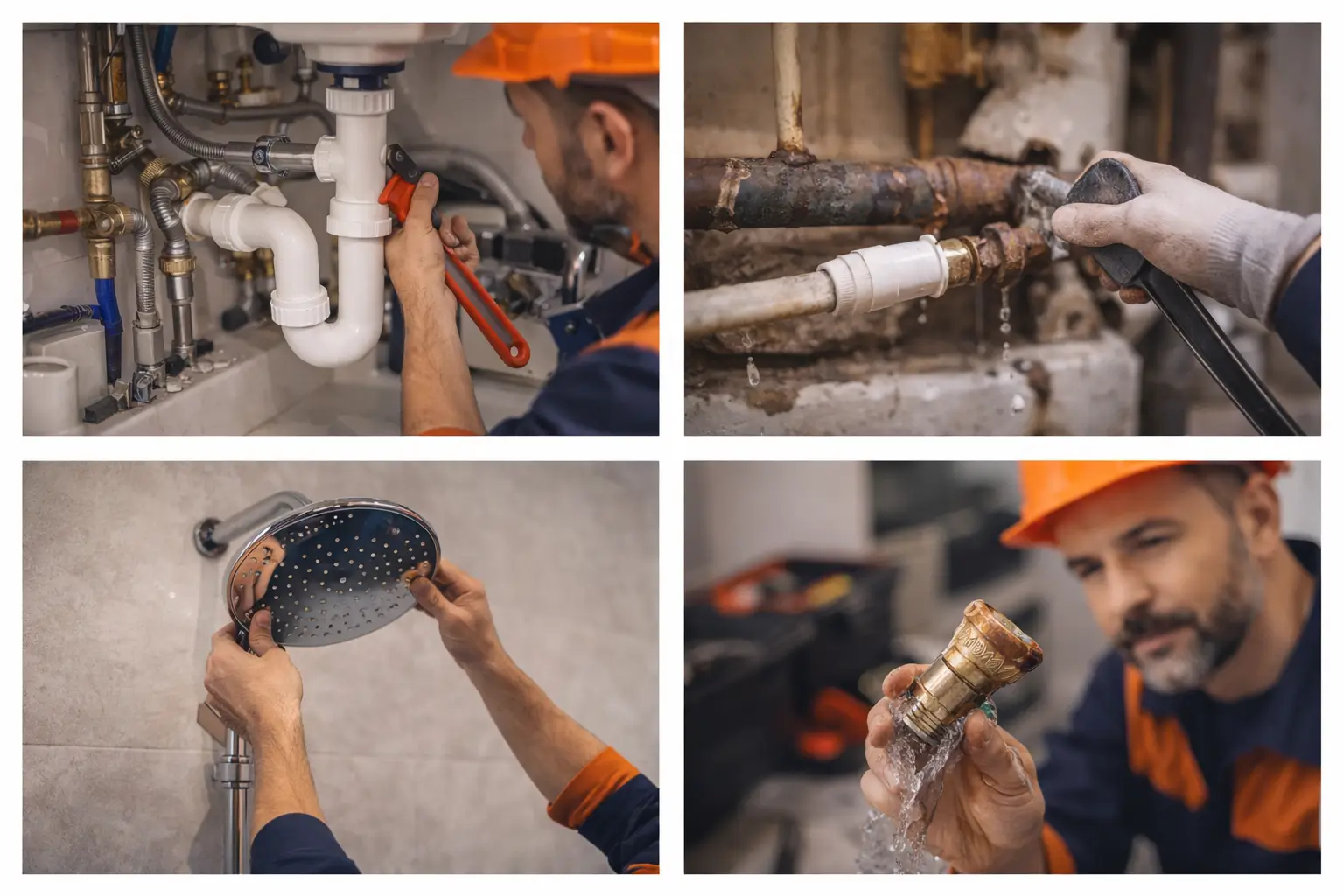 Professional construction site showing high-end apartment renovation with architectural lighting, exposed materials, and modern structural precision tools