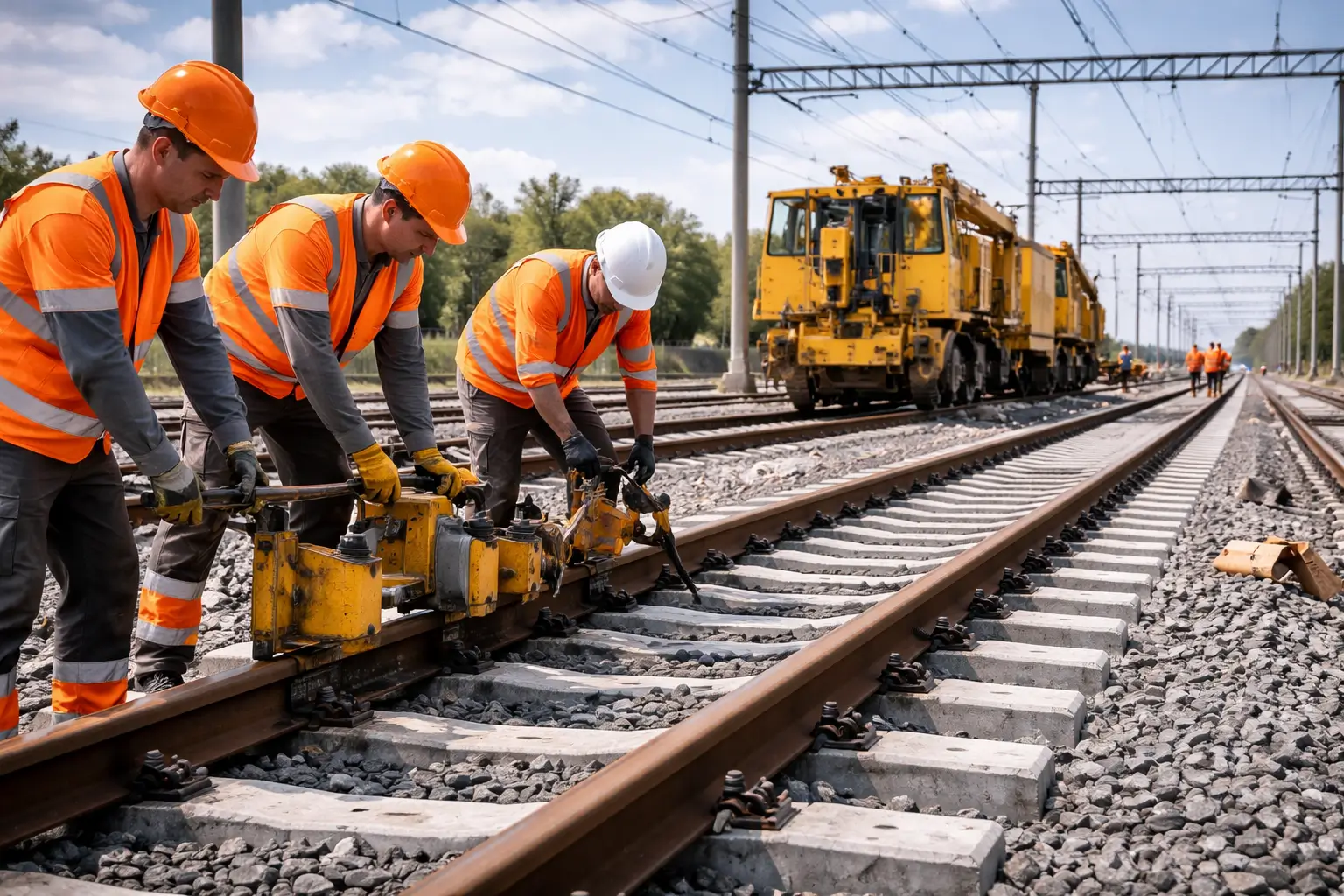 Construcții căi ferate